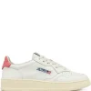 Sneakers medalist low pelle bianco