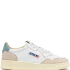 Sneakers medalist low pelle suede bianco