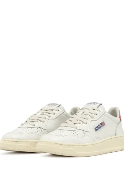 Sneakers medalist low pelle bianco