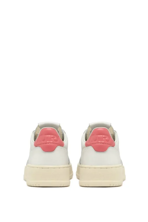 Sneakers medalist low pelle bianco