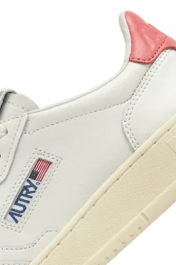 Sneakers medalist low pelle bianco