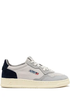 Sneakers medalist low suede grigio