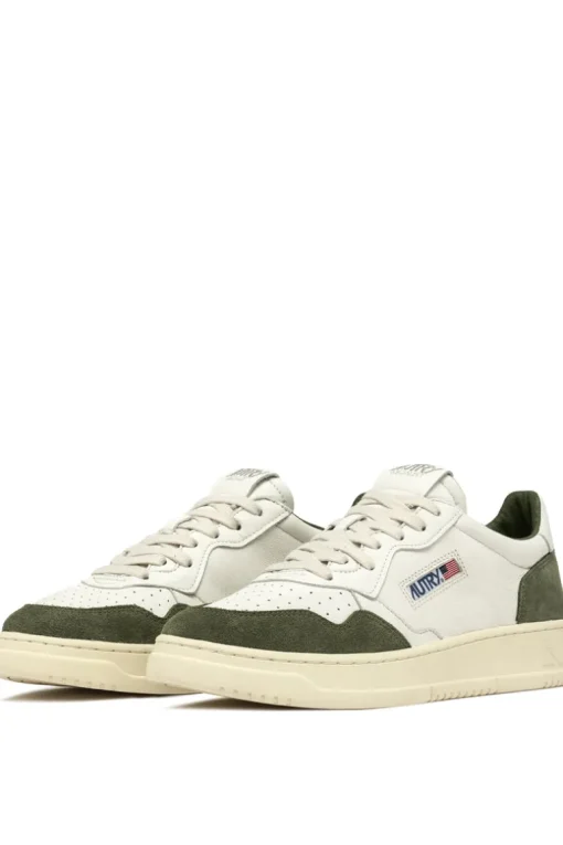 Sneakers medalist low suede verde