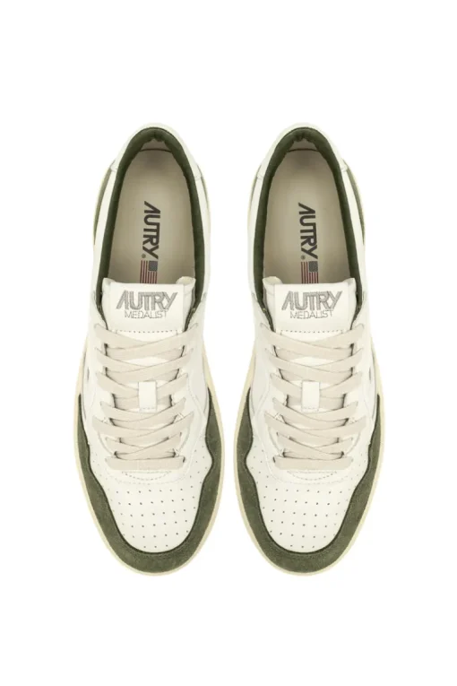 Sneakers medalist low suede verde