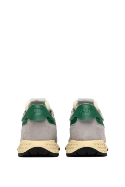 Sneakers reelwind low pelle/tessuto grigio