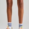 Sneakers suede/nylon bianco