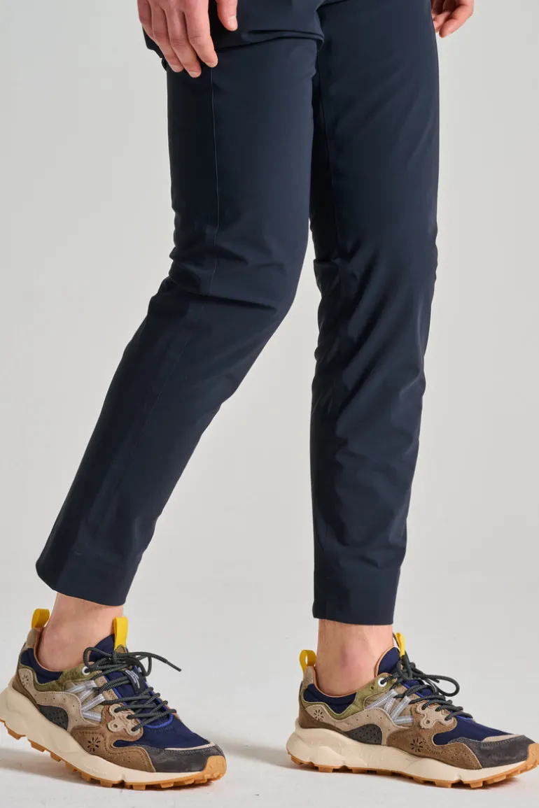 Sneakers suede/nylon grigio