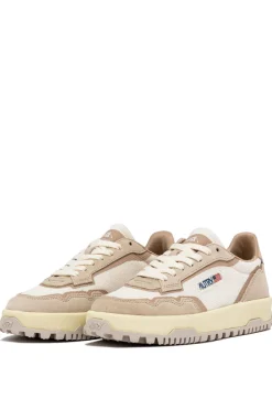 Sneakers wildplace low pelle beige