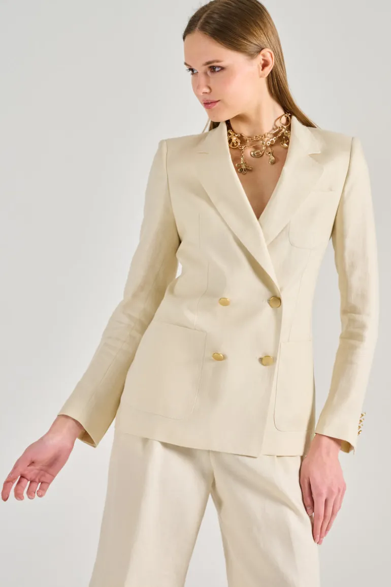 Tagliatore giacca 0205 tessuto panna