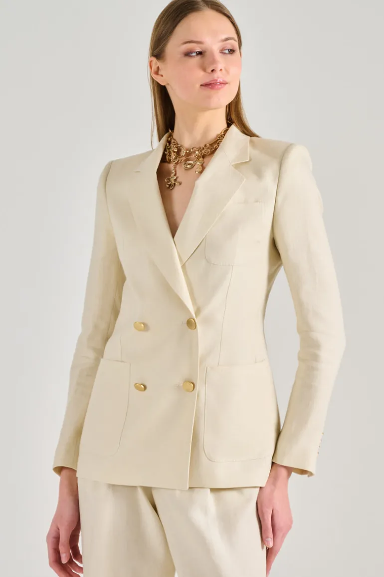 Tagliatore giacca 0205 tessuto panna