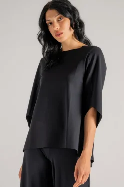 Top nero donna