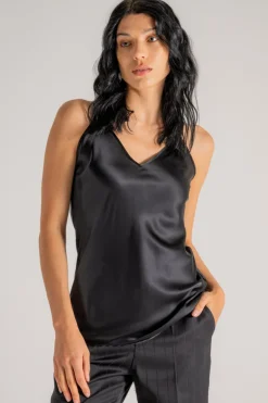 Top nero donna