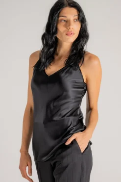 Top nero donna