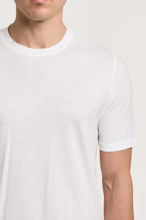 T-shirt 100% co bianco