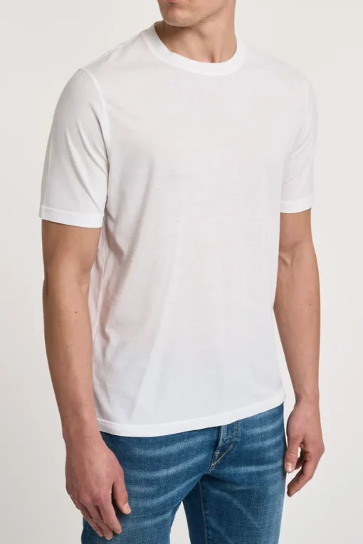 T-shirt 100% co bianco