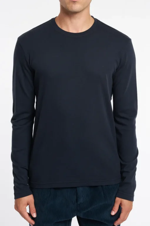 T-shirt blu uomo
