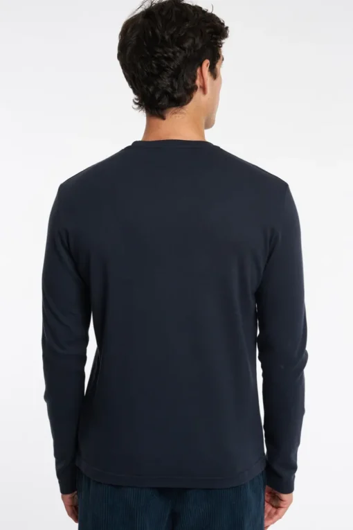 T-shirt blu uomo