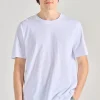 T-shirt bold cotone bianco