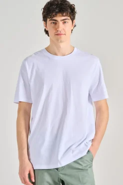 T-shirt bold cotone bianco