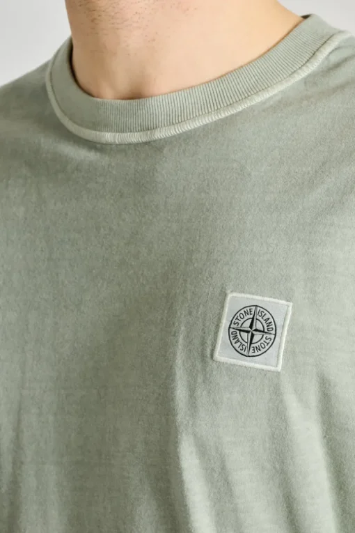 T-shirt cotone verde