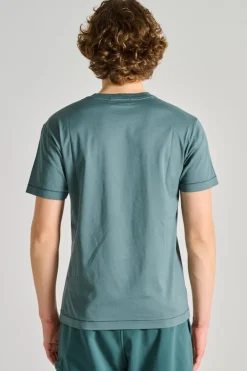 T-shirt cotone verde