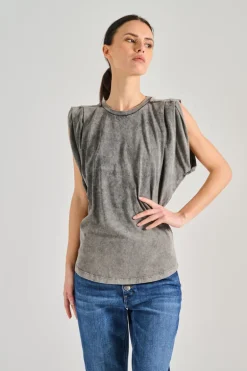 T-shirt grigia