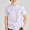 T-shirt jersey stretch bianco