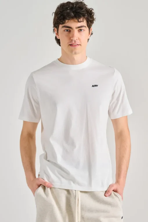 T-shirt main bianco