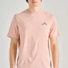 T-shirt main cotone rosa