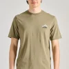 T-shirt main pelle beige