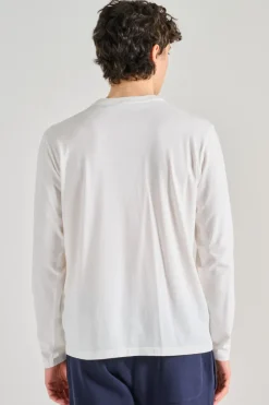 T-shirt manica lunga bianco