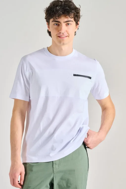 T-shirt nylon bianco
