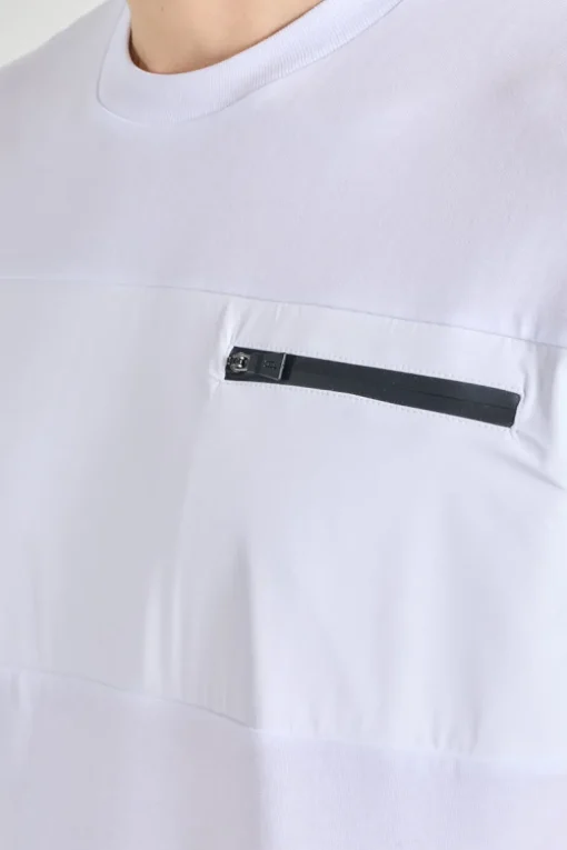 T-shirt nylon bianco