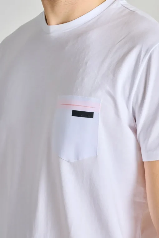 T-shirt revo cotone bianco