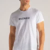 T-shirt silenzio 100% cotone bianco