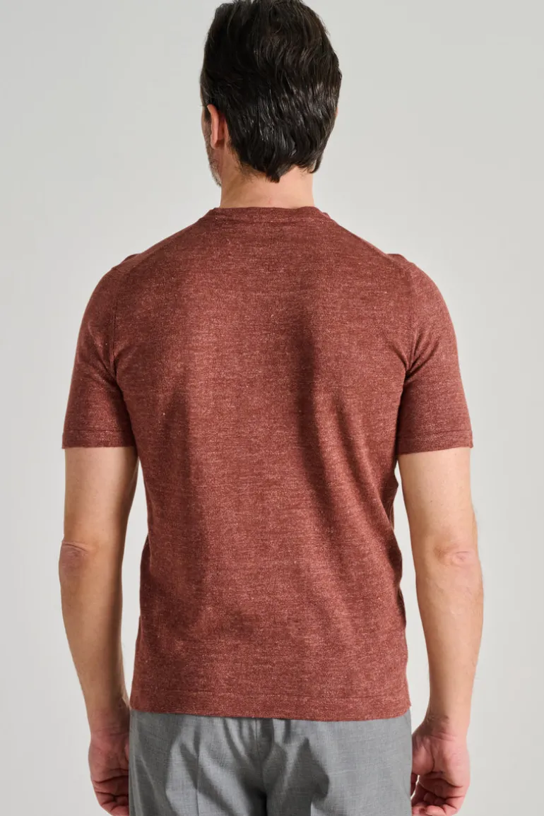 T-shirt tubolari 100% cotone beige